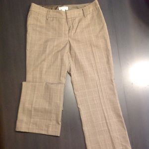 Tan, wool suit pants by Banana Republic